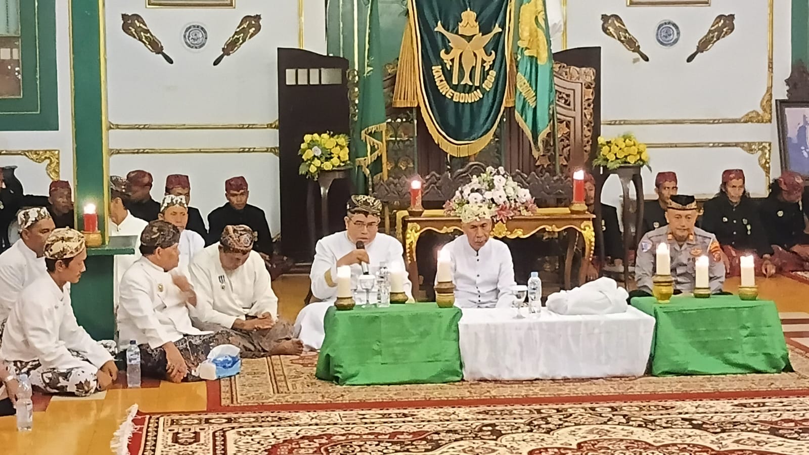 Laskar Saka Tunggal Hadiri Peringatan Isro Miroj Kraton Kecerbonan