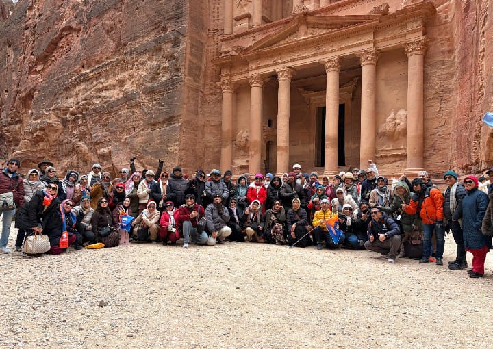 Menapaki Jejak Sejarah Di Baitul Maqdis, Rombongan Jamaah Satriani Wisata Shalat Dan Peringati Isra Miraj Di Masjidil Aqsha
