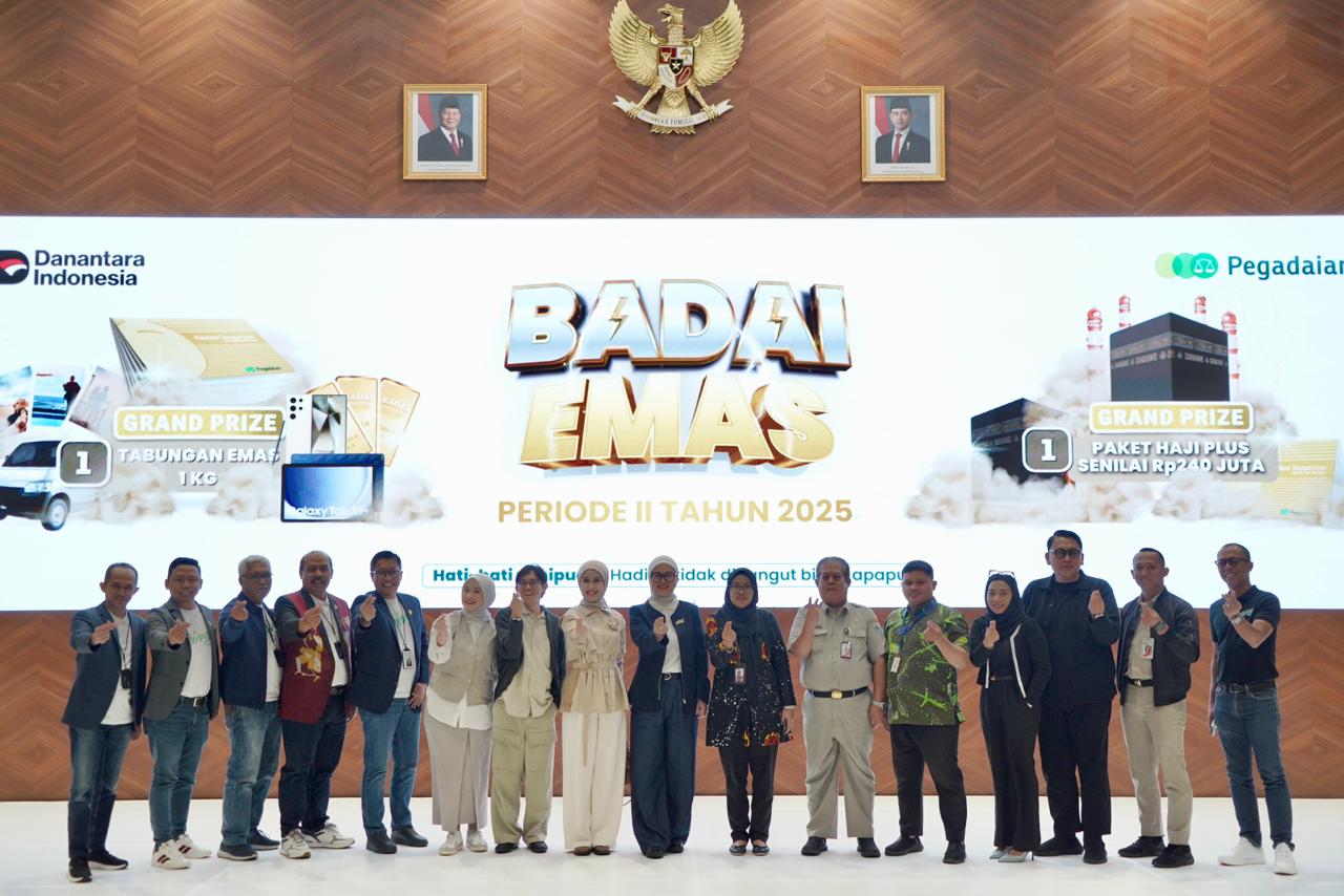 Banjir Hadiah Di Awal Tahun, Pegadaian Umumkan Pengundian Badai Emas Periode II Tahun 2025