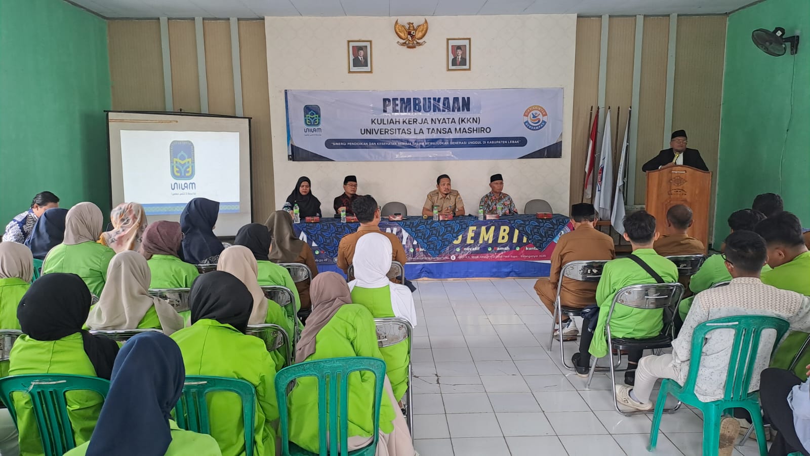 Camat Kalanganyar Resmi Membuka Kegiatan KKN Universitas Latansa Mashiro