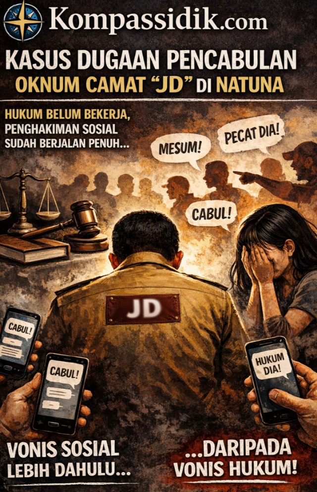 Ketika Opini Mendahului Fakta, dan Dugaan Diposisikan sebagai Putusan