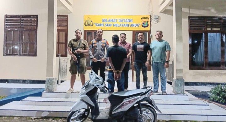 Ungkap Kasus Curanmor, Polsek Pugung Tangkap Satu Penadah dan Buru 2 Pelaku Utama