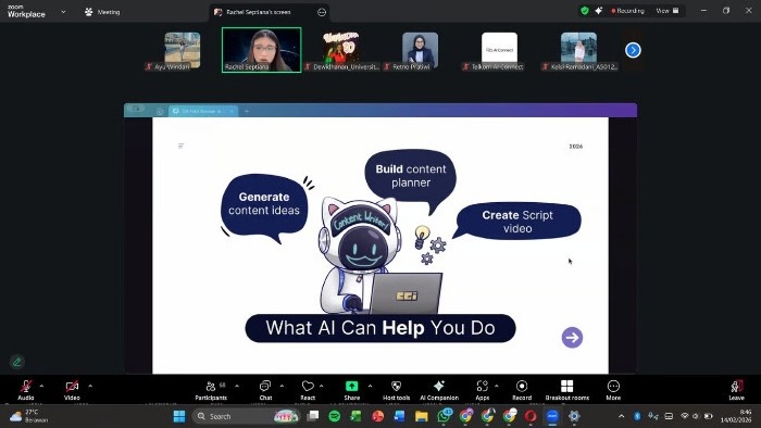 Telkom AI Center Bali Perkuat Kapasitas Perempuan melalui Women in AI