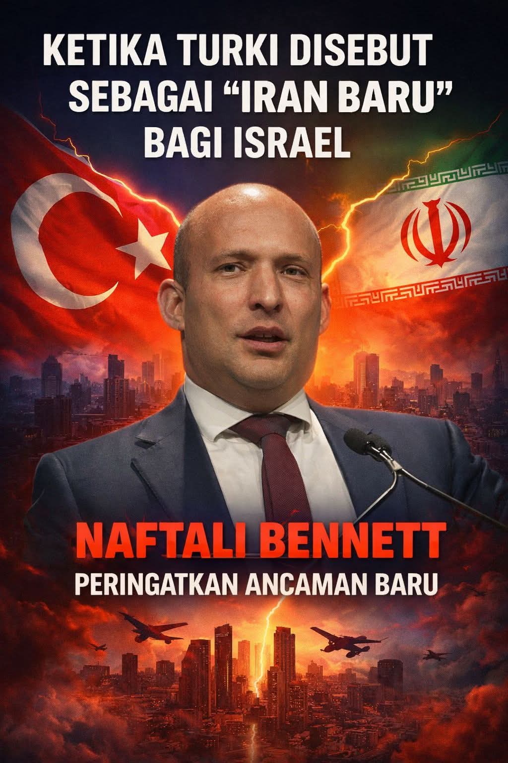 Guncangan di Yerusalem: Ketika Turki Disebut Sebagai ‘Iran Baru’ bagi Israel