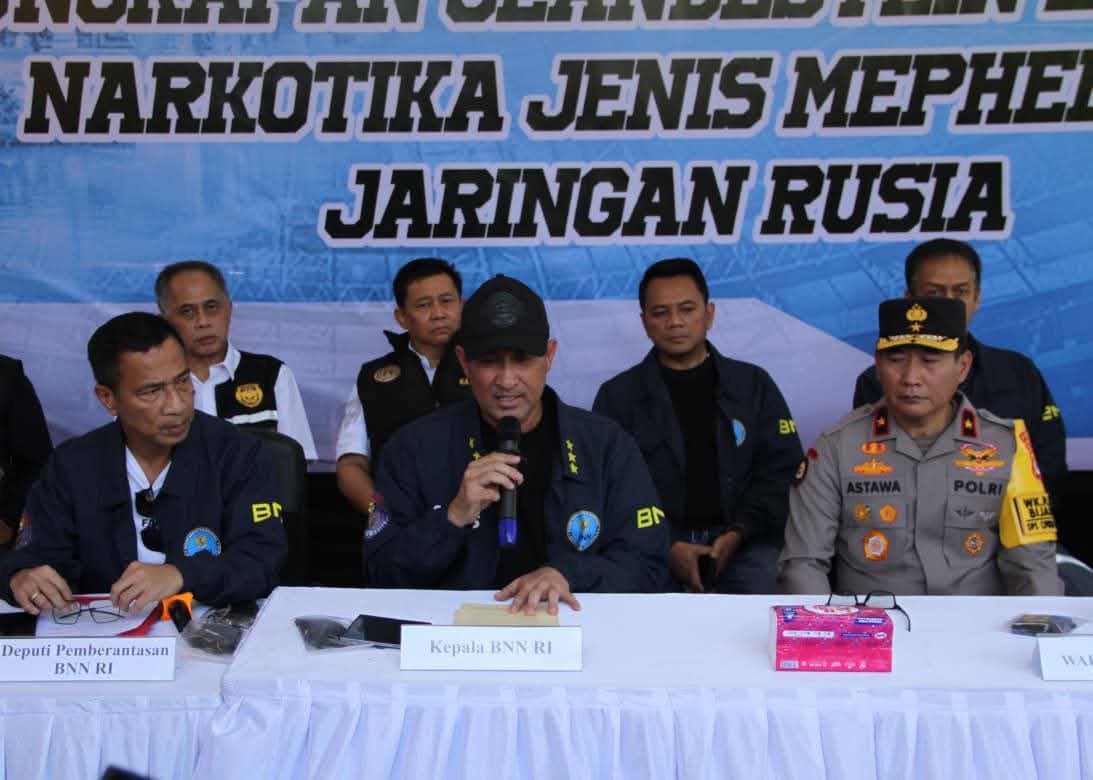 UNGKAP CLANDESTINE LABORATORY DI BALI, BNN AMANKAN DUA WN RUSIA Bali, 7 Maret 2026