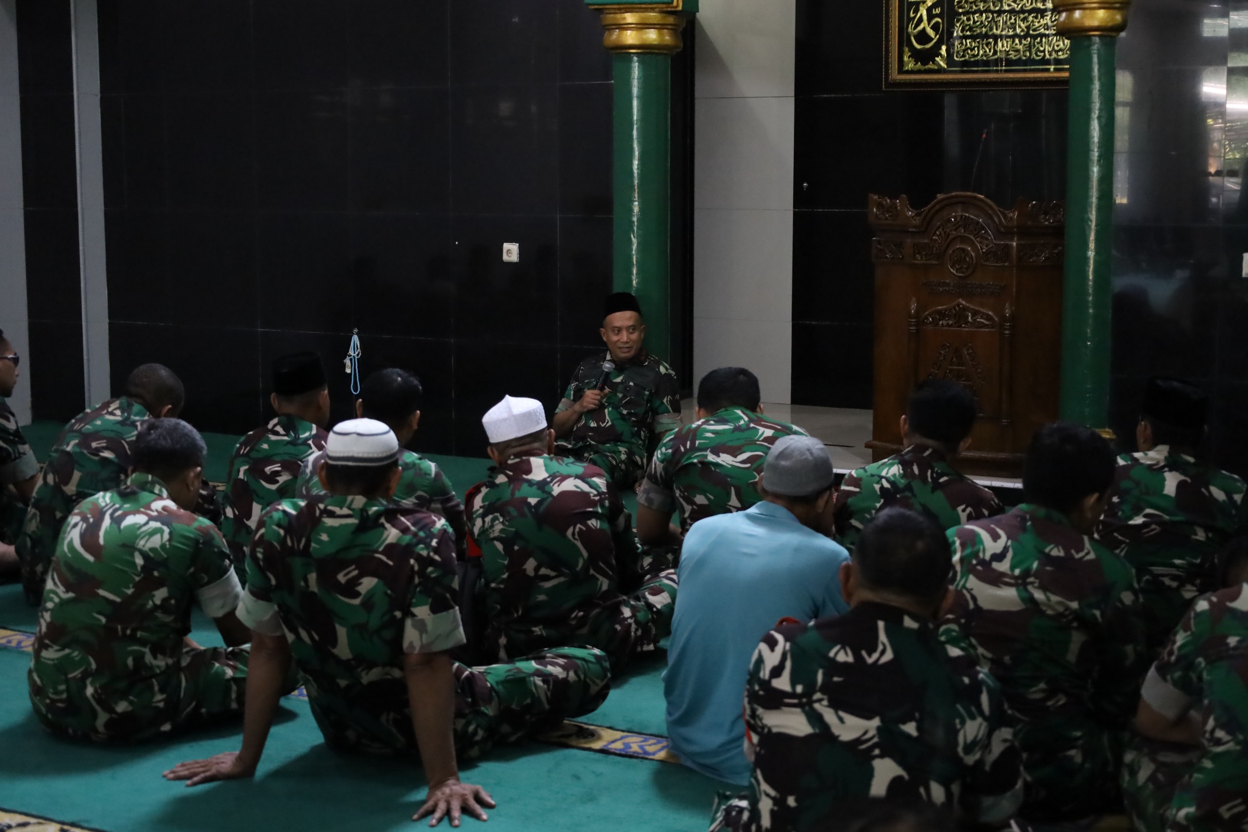 Safari Ramadhan Danrem 052/Wkr Di Kodim 0502/JU, Perkuat Iman Dan Semangat Pengabdian
