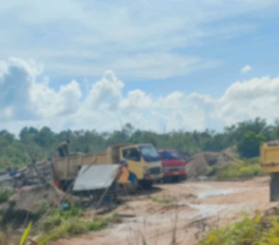 Aktivitas Penambangan Pasir Ilegal Kian Marak Terjadi Kembali Di Galang Batang ,Bintan