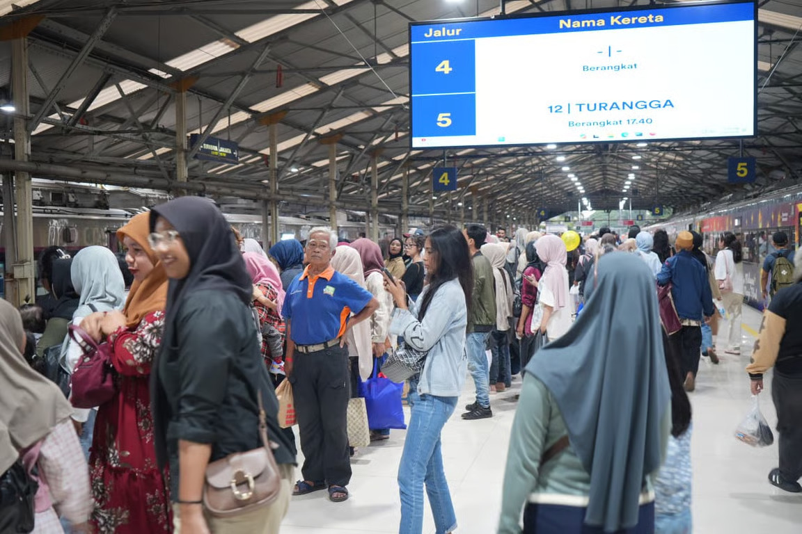 KAI Daop 2 Bandung Layani Hampir 415 Ribu Pelanggan Selama 12 Hari Angkutan Lebaran 2026