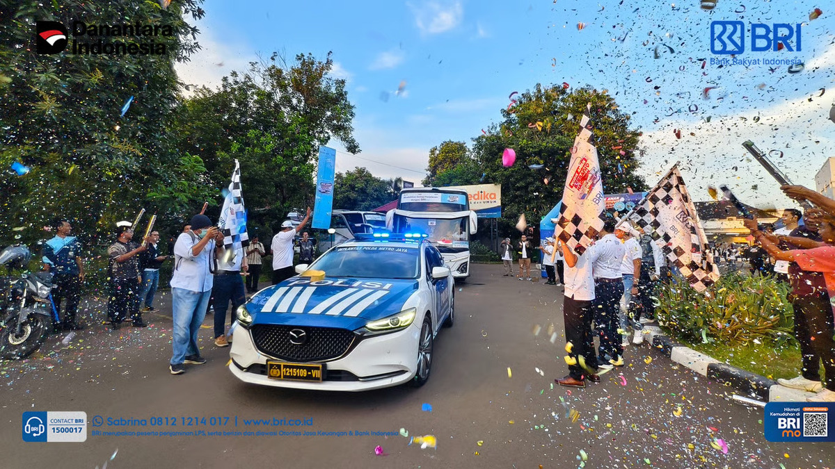 Mudik Bersama, Berbagi Harapan 2026: BRI Regional Office Jakarta 1 Lepas Ratusan Pemudik