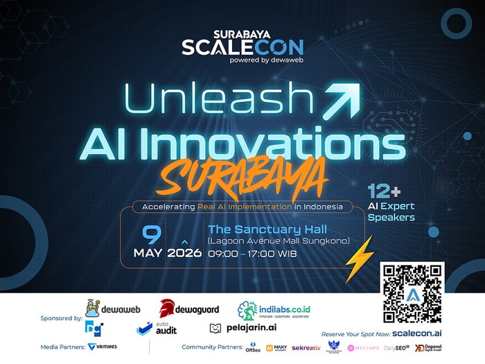 Dewaweb Hadirkan SCALECON 2026 di Surabaya: Gerakan Nyata untuk Implementasi AI bagi Pebisnis