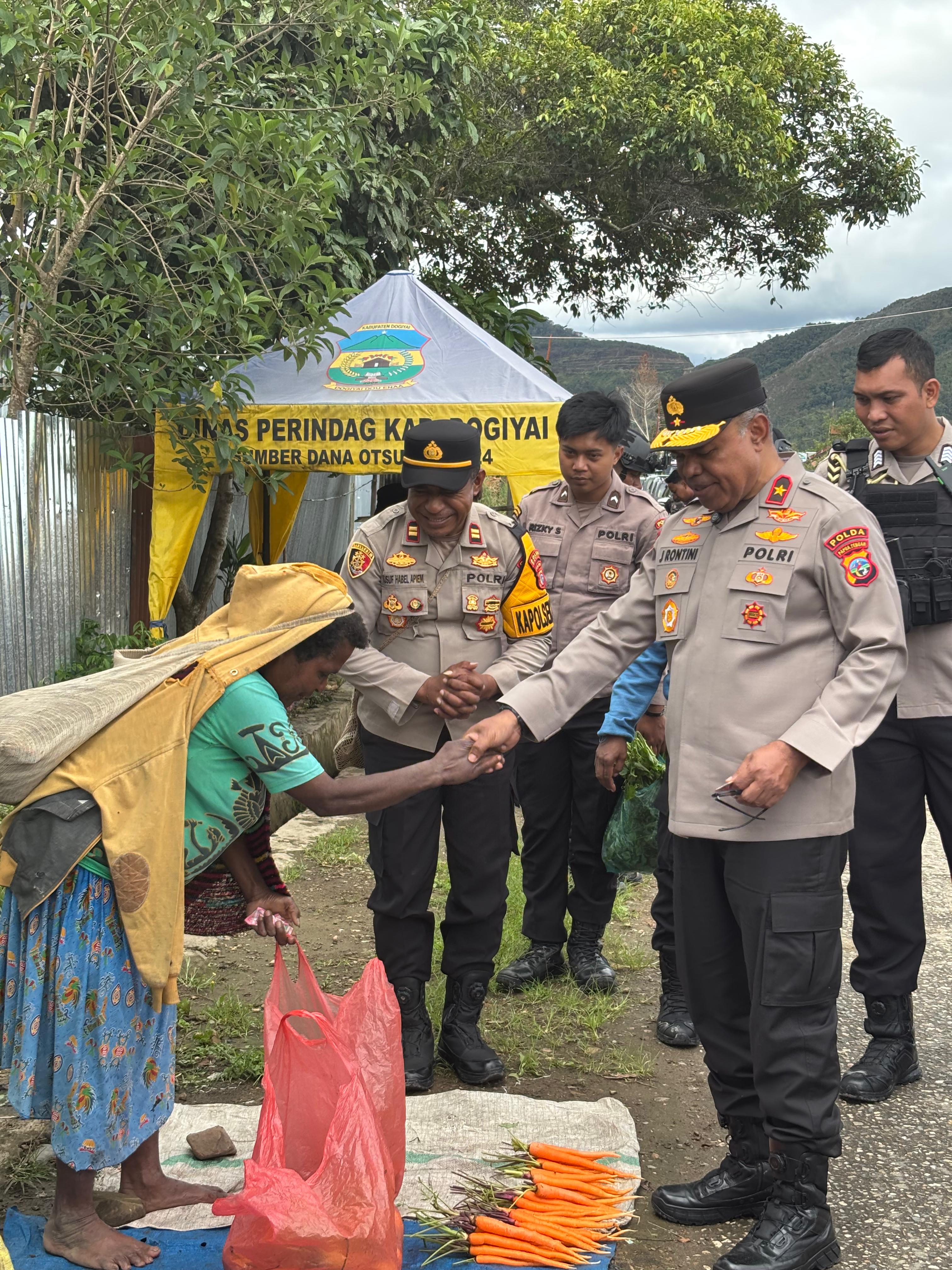 Kapolda Papua Tengah Tegaskan Komitmen Pulihkan Situasi dan Tegakkan Hukum