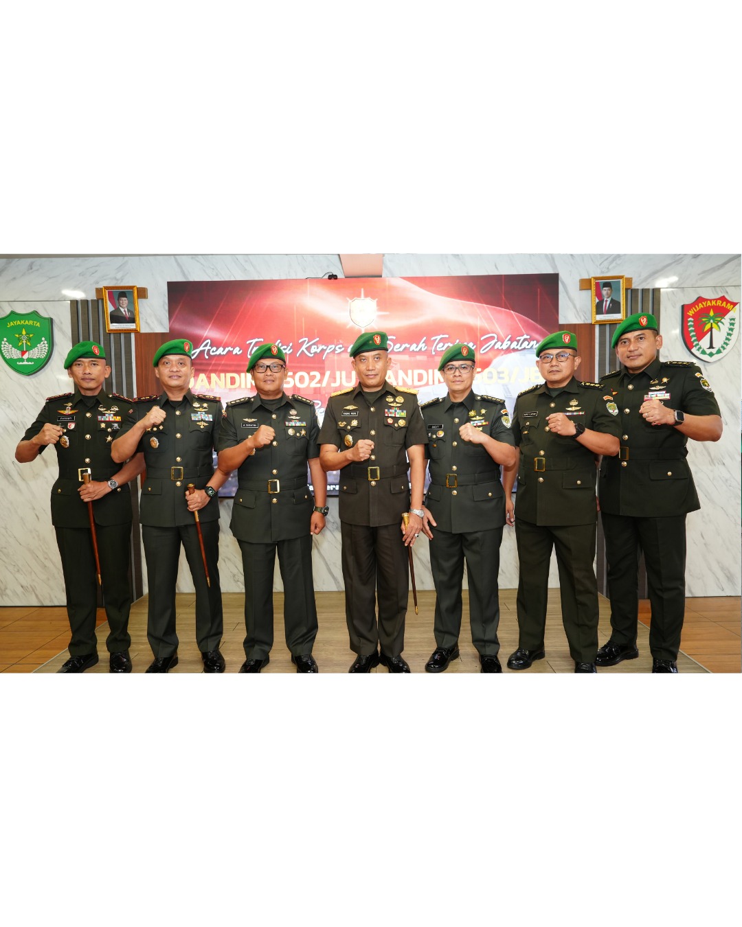 Danrem 052/Wijayakrama Pimpin Sertijab Dandim 0502/JU, Perkuat Peran Kodim Jakarta Utara