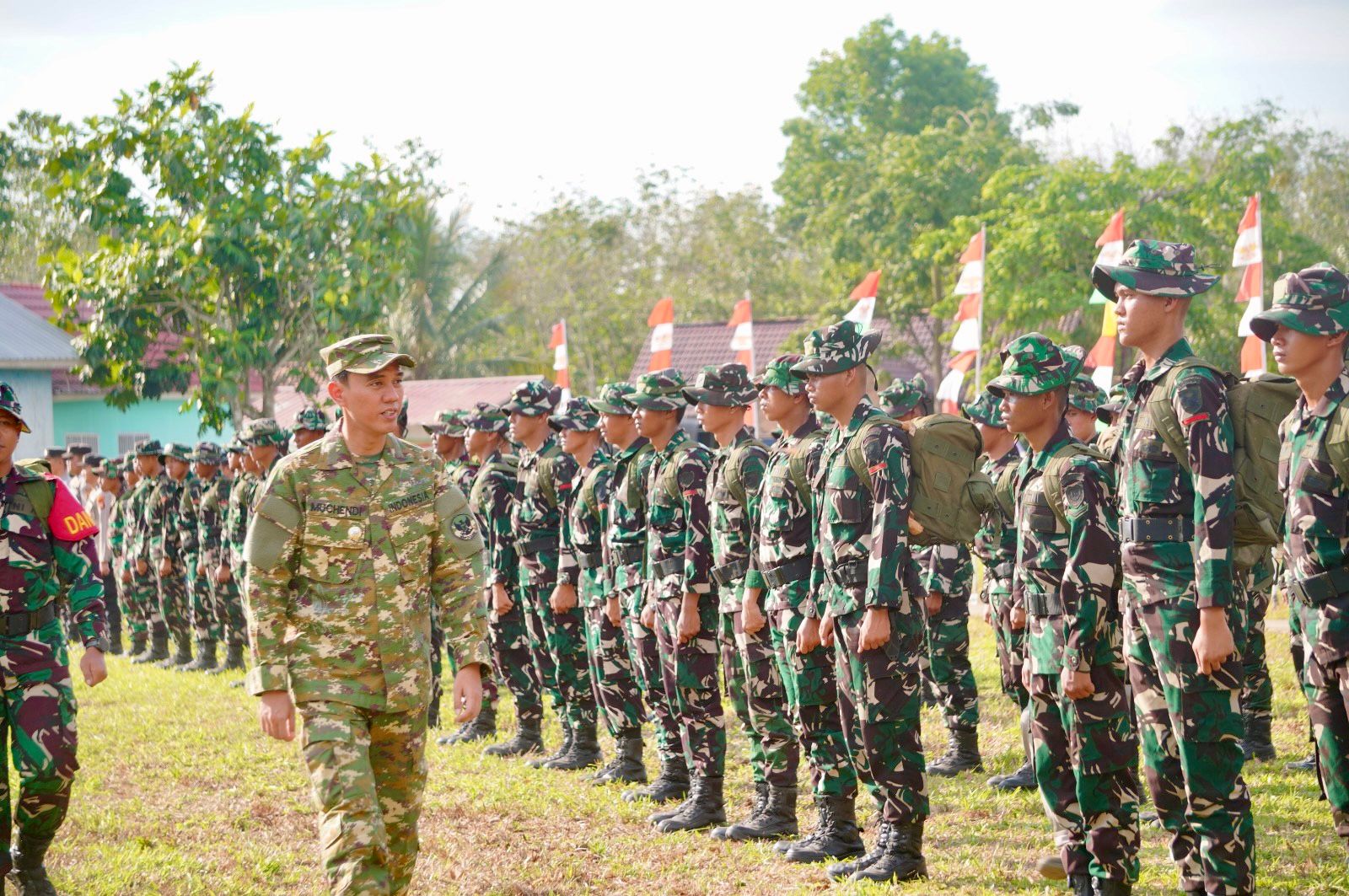 TMMD 128 di OKI Sasar Infrastruktur   dan Berdayakan Masyarakat Desa