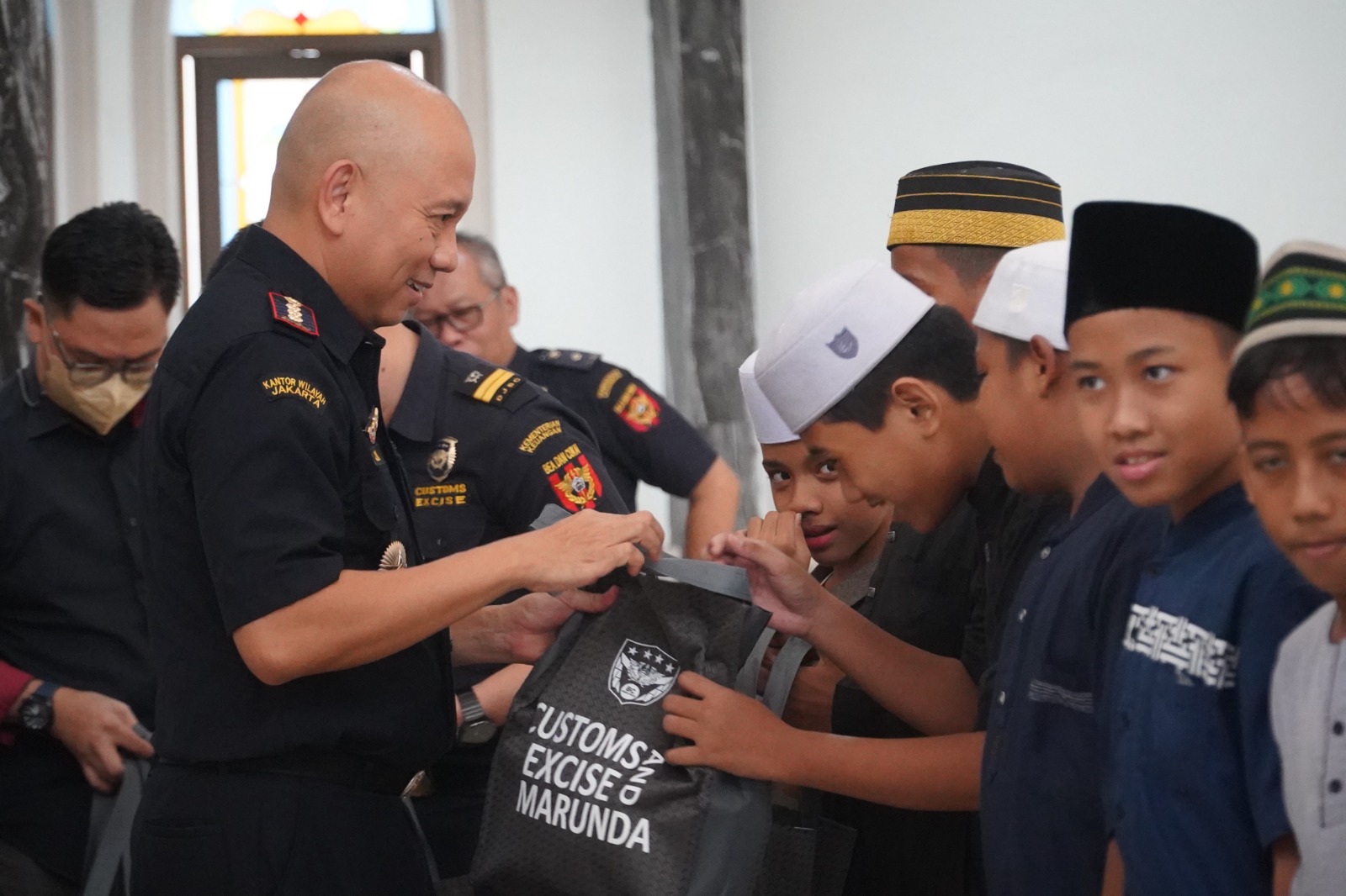 Bakti Sosial Bea Cukai Marunda, Hadirkan Kebahagiaan Ditengah Masyarakat
