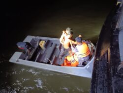 Sigap dan Respon Cepat, KAL Tedung I-1-37 Lanal Dumai Selamatkan Nelayan di Perairan Selat Rupat