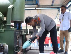 Polresta Barelang Musnahkan Sabu, Ekstasi dan Liquid Vape Narkotika; 13 Tersangka Diamankan