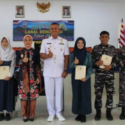 Upacara dan Syukuran Dalam Rangka Hari Jadi Ke-40 Lanal Bengkulu Tahun 2026