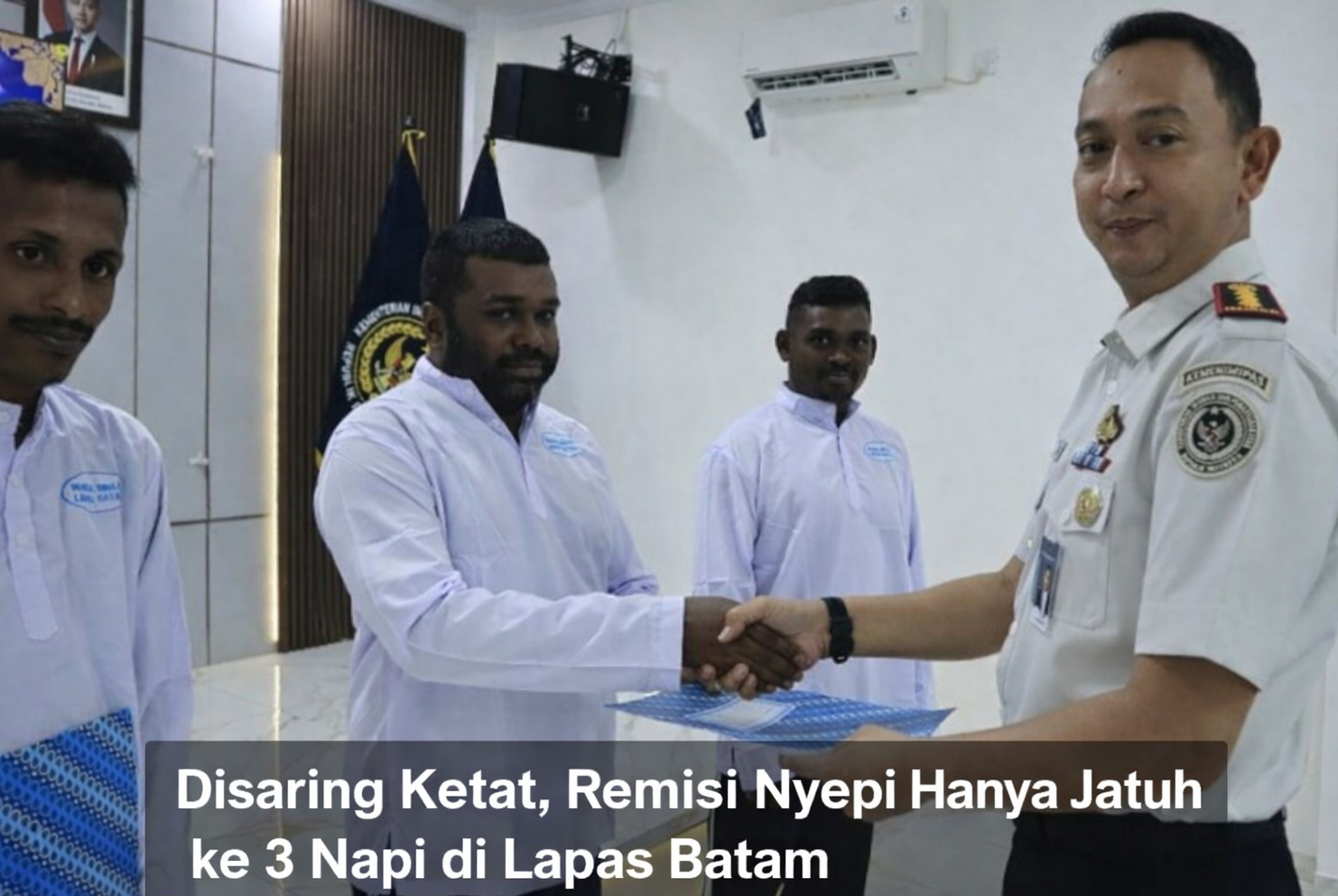 Nyepi 2026 di Lapas Batam: Hanya 3 dari 7 Warga Binaan Lolos Remisi