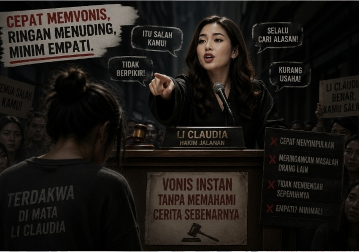 LI CLAUDIA DIHUJANI KECAMAN! Ucapan Soal Pendatang dan Pencuri Dinilai Lukai Rakyat Kecil, Moody Arnold Timisela: Jangan Mentang-Mentang Berkuasa Lalu Rendahkan Orang Susah!