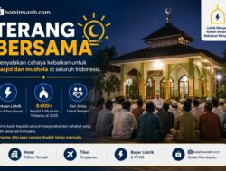 Hotelmurah.com Bantu 8.000 Masjid dan Mushola Lewat Terang Bersama