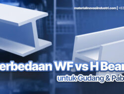 Perbedaan WF vs H Beam untuk Gudang dan Pabrik: Mana Lebih Hemat Jangka Panjang?