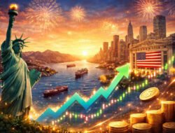 Wall Street Meledak! Selat Hormuz Dibuka, Pasar Saham Cetak Rekor Baru