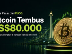 Bitcoin Tembus US$80.000, Pasar Diuji Transisi The Fed dan Perpecahan FOMC