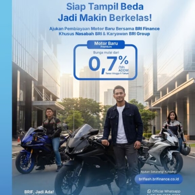 Dorong Akses Motor Premium, BRI Finance Tawarkan Skema Pembiayaan Mulai 0,7%