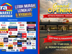 Grand Opening Mitra10 Perintis Makassar, Promo Besar untuk Elektronik dan Bahan Bangunan
