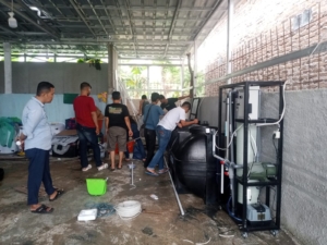 Dapur MBG Yayasan Amanah Cinta Indonesia Mulai Pakai IPAL Sesuai Standar BGN