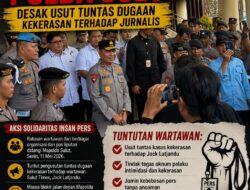 PERS BUKAN MUSUH: Ratusan Wartawan Kepung Polda Sulut, Desak Usut Tuntas Dugaan Kekerasan