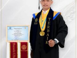 Keren, Putera NTT Jadi Lulusan Terbaik Sarjana Teknik Perkapalan Universitas Hang Tuah Surabaya