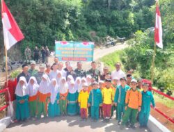 Perkuat Akses Masyarakat, Dandim 0119/BM Resmikan Jembatan Aramco Di Dua Kecamatan