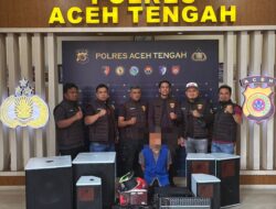 Satreskrim Polres Aceh Tengah Berhasil Ungkap Kasus Pencurian di Kampus IAIN, Pelaku Dibekuk Bersama Barang Bukti