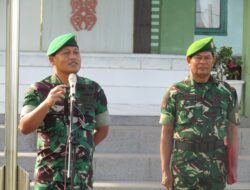 Melalui Jam Komandan, Dandim 0119/BM Tekankan Anggota Jauhi Pelanggaran