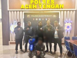 Satreskrim Polres Aceh Tengah Kembali Berhasil Mengungkap Kasus Pencurian Kendaraan Bermotor