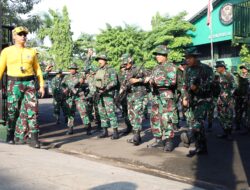 Kodim 0502/JU Gelar PSJM Hanmars 10 KM Tingkatkan Ketahanan Fisik Prajurit