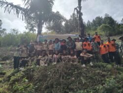 Koramil 04/Bintang Bersama Forkopimcam dan Masyarakat Gelar ‎Penanaman Pohon di Desa Kala Bintang