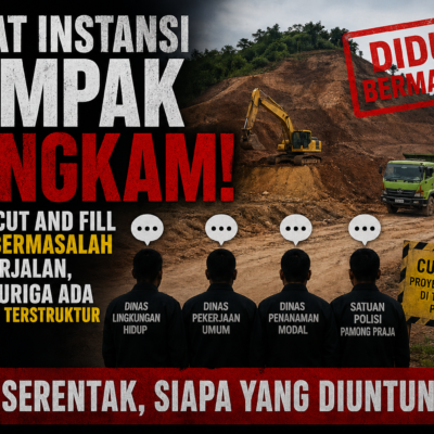 EMPAT INSTANSI KOMPAK BUNGKAM! BP Batam, DLH, Satpol PP, Polda Kepri Kompak Diam! Publik Curiga Ada Pembiaran Proyek Cut and Fill PT Sri Indah Diduga Bermasalah