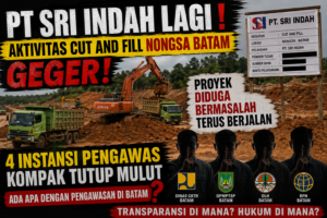 PT Sri Indah Lagi ! Aktivitas Cut and Fill Nongsa Batam Geger! Proyek Diduga Bermasalah Terus Berjalan, 4 Instansi Pengawas Kompak Tutup Mulut 💥