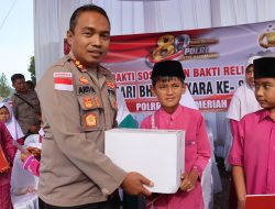 Kapolres Bener Meriah Salurkan Bantuan Sosial dan Santunan, Perkuat Kepedulian di Hari Bhayangkara ke-80