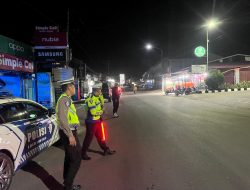 Jaga Ketertiban Malam Hari, Polisi Perketat Pengawasan di Titik Rawan Balap Liar