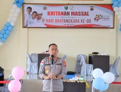 Kepedulian Hari Bhayangkara Ke-80, Polres Aceh Tengah Gelar Bakti Kesehatan Khitanan Massal untuk Masyarakat