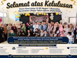 Pelepasan dan Perpisahan Siswa-siswi Kelas VI SD Negeri 1 Muaradua Kecamatan Cikulur Tahun Ajaran 2025-2026