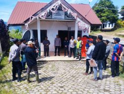 Babinsa Bersama Bhabinkamtibmas Dampingi Pemeriksaan Harta Goni-gini Oleh Mahkamah Syariah Dan BPN Kabupaten Bener Meriah