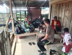 Komsos Bersama Masyarakat Perkuat Pemantauan Situasi Keamanan Desa