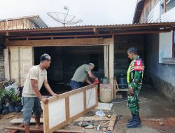 Wujud Kepedulian Babinsa Melaksanakan Kegiatan Komsos Bersama Masyarakat di Desa Blang Delem