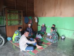 Babinsa Koramil 01/Bandar Sambangi Warga dan Laksanakan Komsos di Desa Wirtingkem
