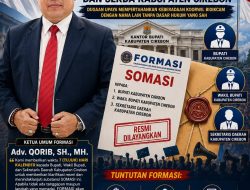 FORMASI KIRIM SOMASI KEPADA BUPATI, WAKIL BUPATI DAN SEKRETARIS DAERAH KABUPATEN CIREBON