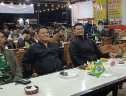 Kodim 0119/BM, Dan Jajaran Koramil Gelar Nobar. Piala Dunia 2026